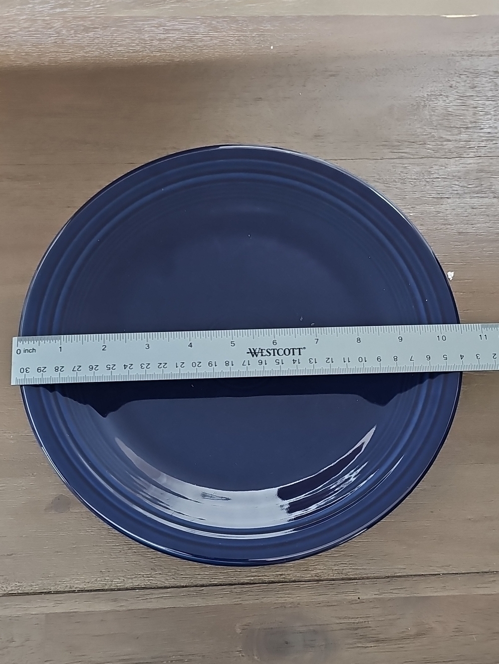 Cobalt Fiestaware Dinner Plate